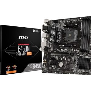 MSI B450M PRO VDH Max m ATX Gaming Motherboard