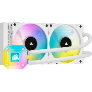 Corsair iCUE H100i Elite Capellix RGB Liquid CPU Cooler White