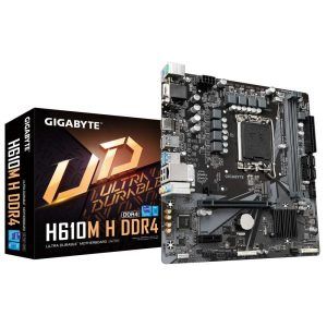 Gigabyte H610M H DDR4 Motherboard _ Micro ATX Form Factor _ rev 1.2
