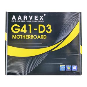 AARVEX G41 D3 Micro ATX Motherboard _ LGA 775 CPU Socket