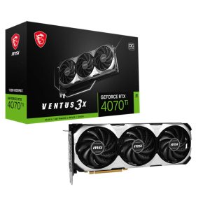 MSI Nvidia GeForce RTX 4070 Ti VENTUS 3X 12GB OC GDDR6X Graphics Card