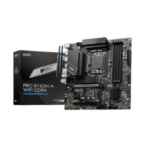 MSI PRO B760M A WIFI DDR4 M ATX Motherboard