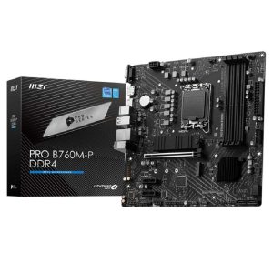 MSI PRO B760M P DDR4 M ATX Motherboard