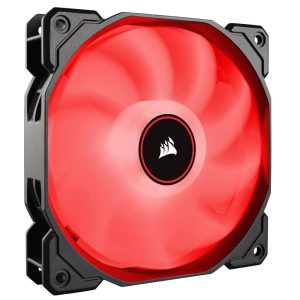 Corsair Air Series AF120 LED Red 120mm Cabinet Fan _ Single Pack