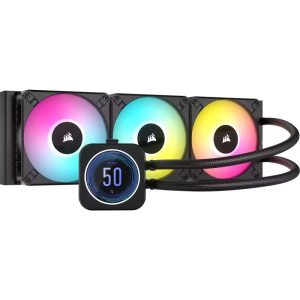 Corsair iCUE H150i Elite LCD XT Display Liquid CPU Cooler Black