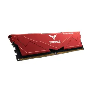 TeamGroup T Force Vulkan Alfa 32GB 2x16GB 6000MHz DDR5 Desktop RAM _ Red