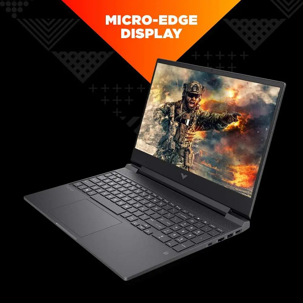 HP Victus 15 FB0777AX Gaming Laptop 15.6 inch FHD 144Hz Ryzen 5 5600H Processor 8GB DDR4 RAM 512GB SSD RX 6500M 4GB Graphics