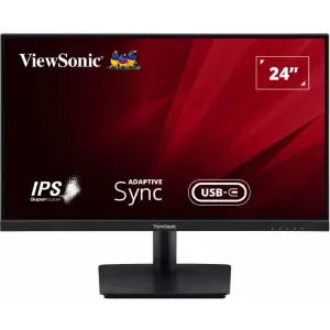 ViewSonic VA2409 MHU 24 Inch IPS Full HD Monitor _ USB C _ Built in speakers