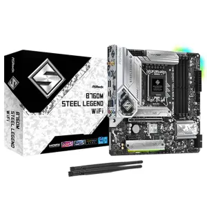 ASRock B760M Steel Legend WiFi DDR5 Micro ATX Motherboard-1