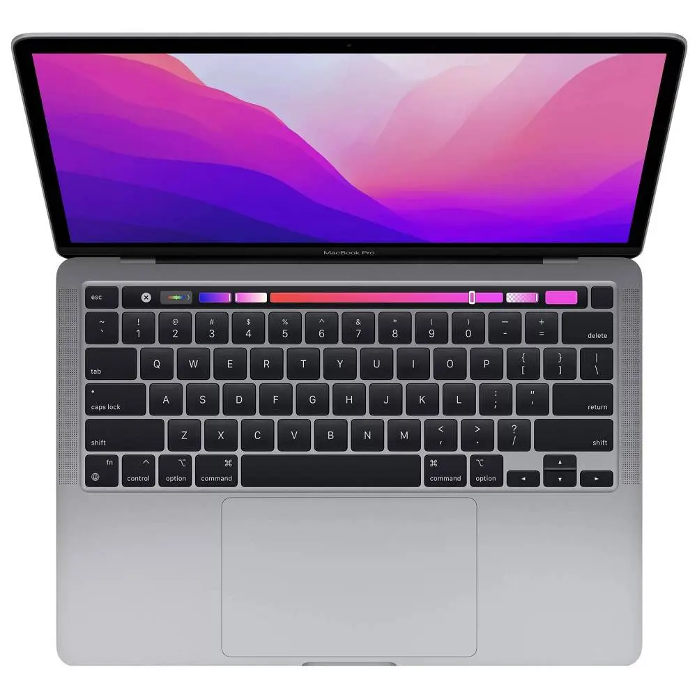 Apple MacBook Pro M2 Laptop 13.3 inch Retina Display Apple M2 Chip 16GB RAM 256GB SSD Touch Bar Touch ID Backlit Keyboard