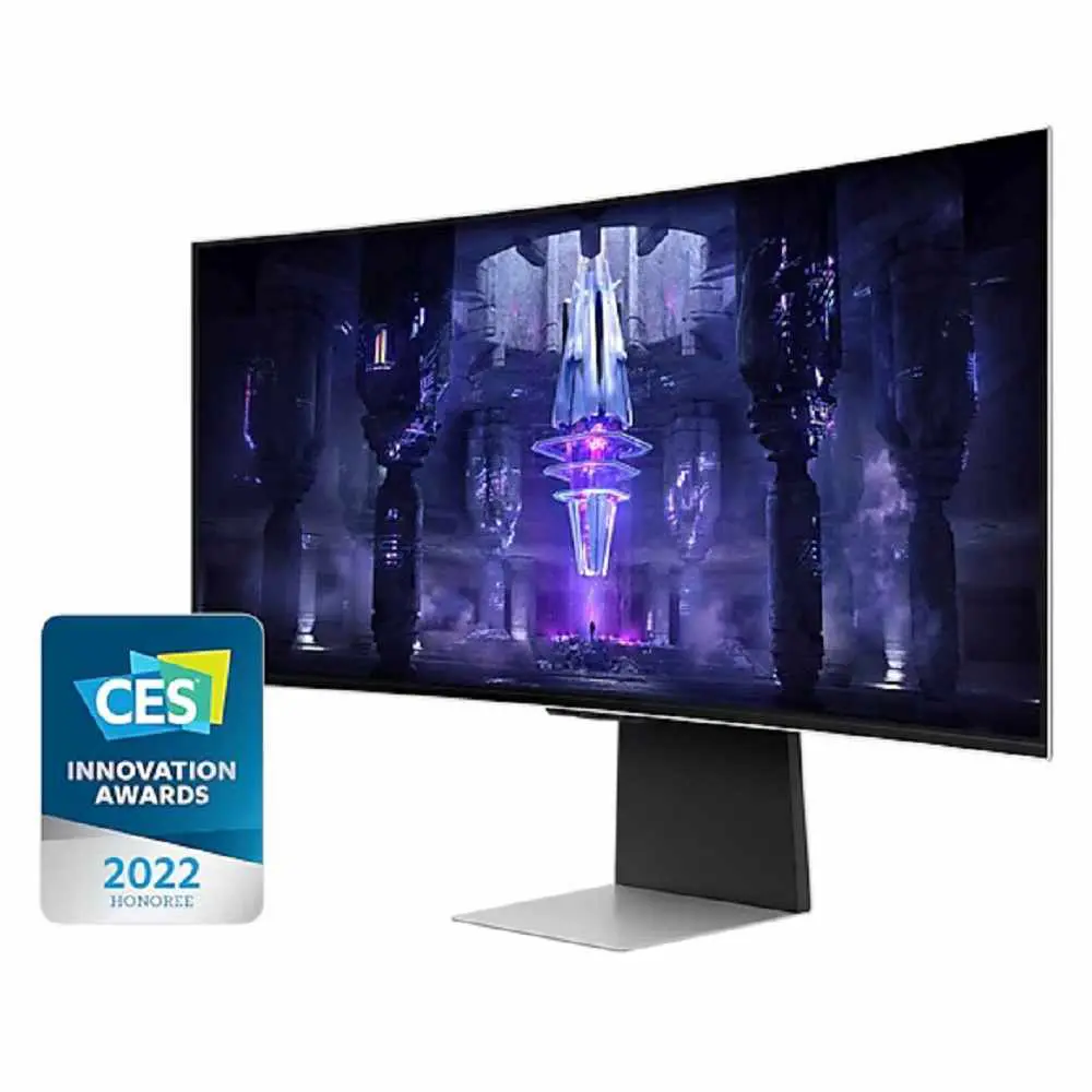 Samsung Odyssey OLED G8 LS34BG850 34 inch Ultra WQHD Curved Gaming Monitor _ Smart TV Experience