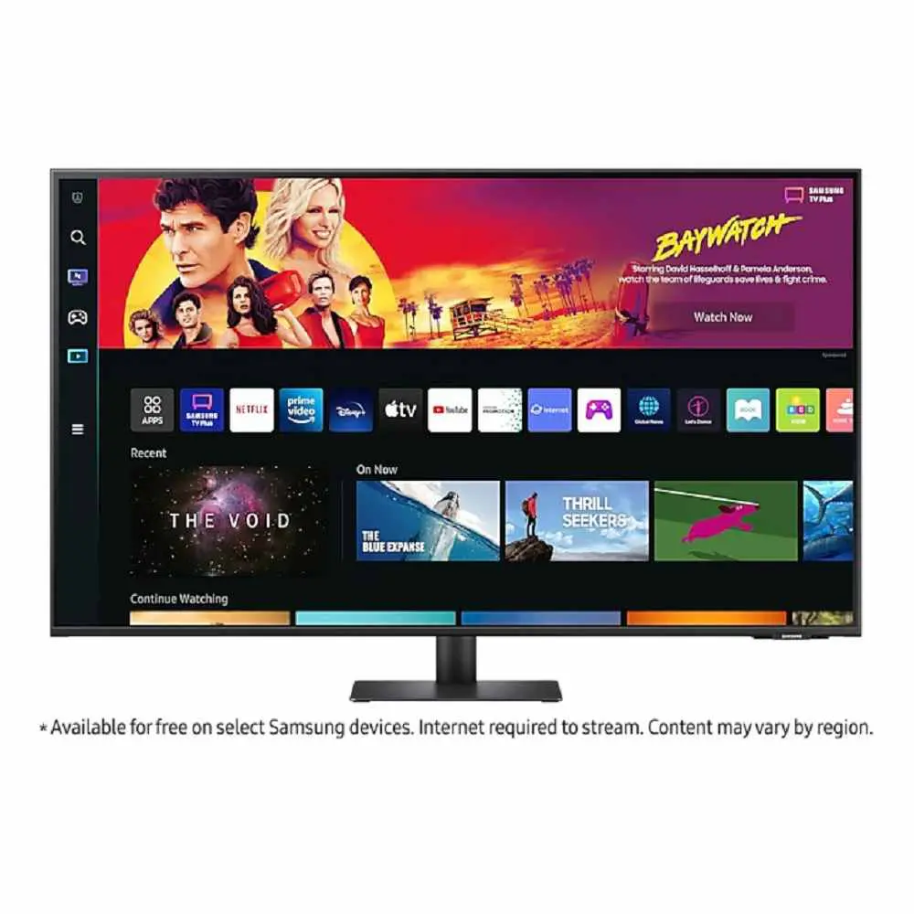 Samsung LS43BM700 43-Inch 4K UHD Smart Monitor – Black