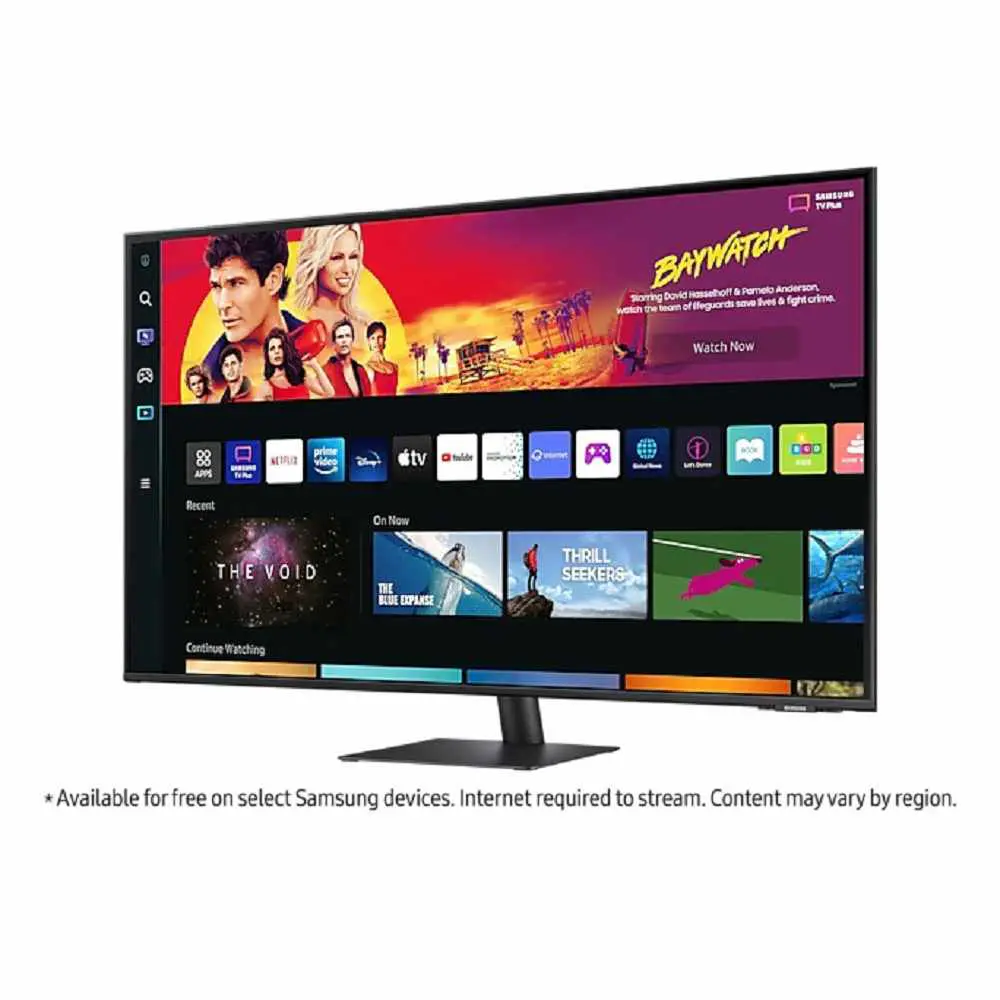 Samsung LS43BM700 43 Inch 4K UHD Smart Monitor Black