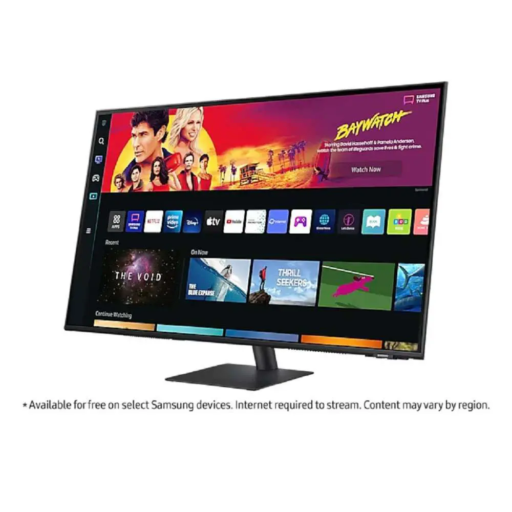 Samsung LS43BM700 43 Inch 4K UHD Smart Monitor Black