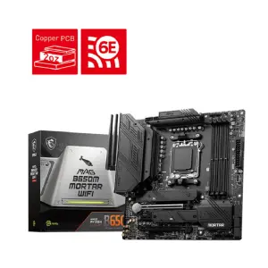 MSI MAG B650M MORTAR WIFI Micro ATX Motherboard