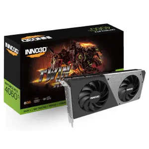 Inno3D NVIDIA GeForce RTX 4060 Ti 8GB TWIN X2 GDDR6 Graphics Card