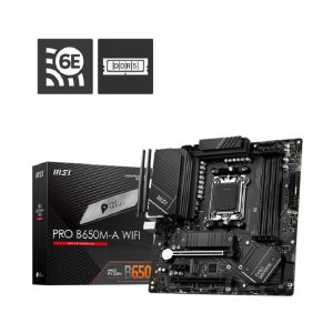 MSI PRO B650M A WIFI DDR5 Micro ATX Motherboard