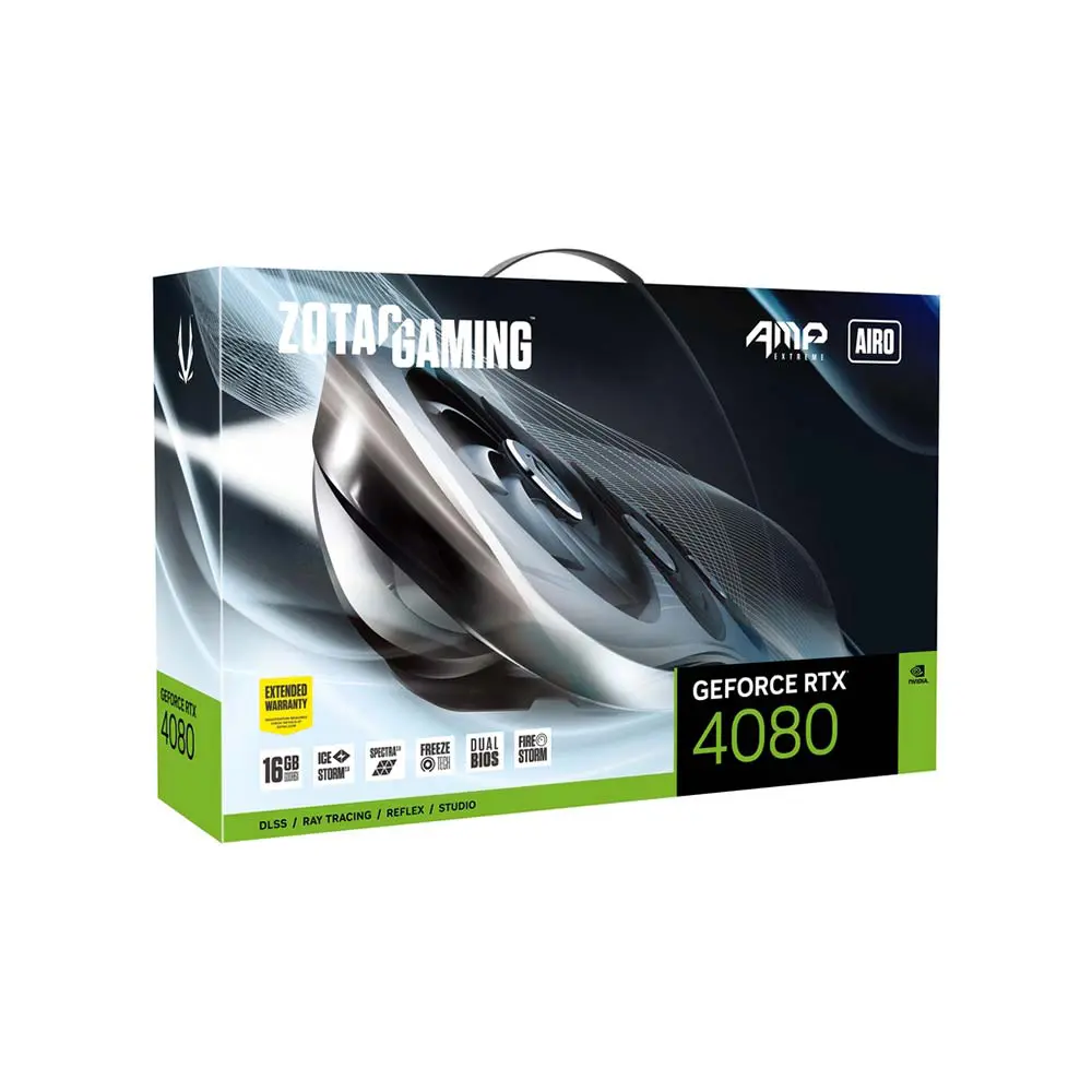 Zotac Nvidia GeForce RTX 4080 AMP Extreme AIRO 16GB GDDR6X Graphics Card - Image 7