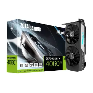 Zotac Gaming Nvidia GeForce RTX 4060 Ti 8GB Twin Edge GDDR6 Graphics Card
