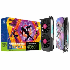 Zotac Gaming Nvidia GeForce RTX 4060 Ti 8GB Twin Edge OC GDDR6 Graphics Card SPIDER MAN