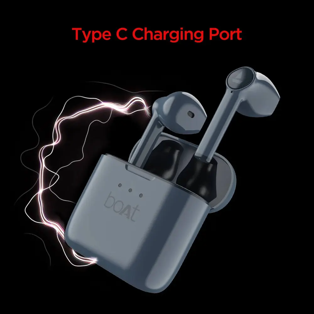boAt Airdopes 138 Wireless Earbuds Steel Blue