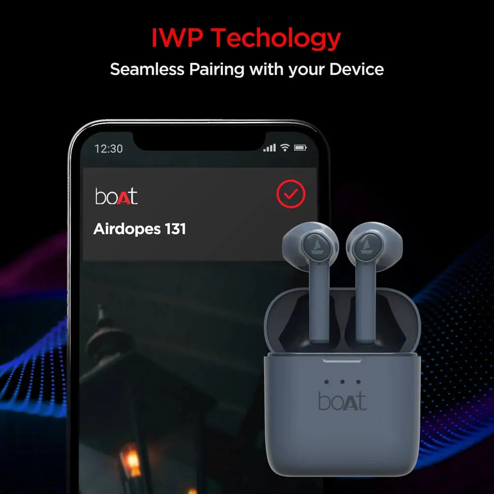 Boat Airdopes 138 Wireless Earbuds Steel Blue