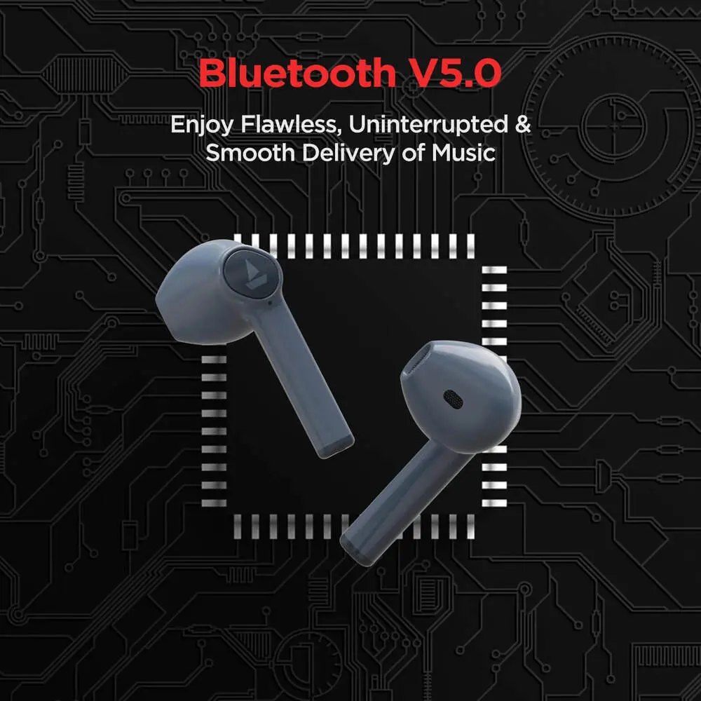 boAt Airdopes 138 Wireless Earbuds - Steel Blue - Image 5