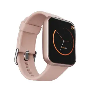boAt Xtend Talk Premium Design Smartwatch _ 1.69 Inch HD Display _ Built in Alexa _ Cherry Blossom