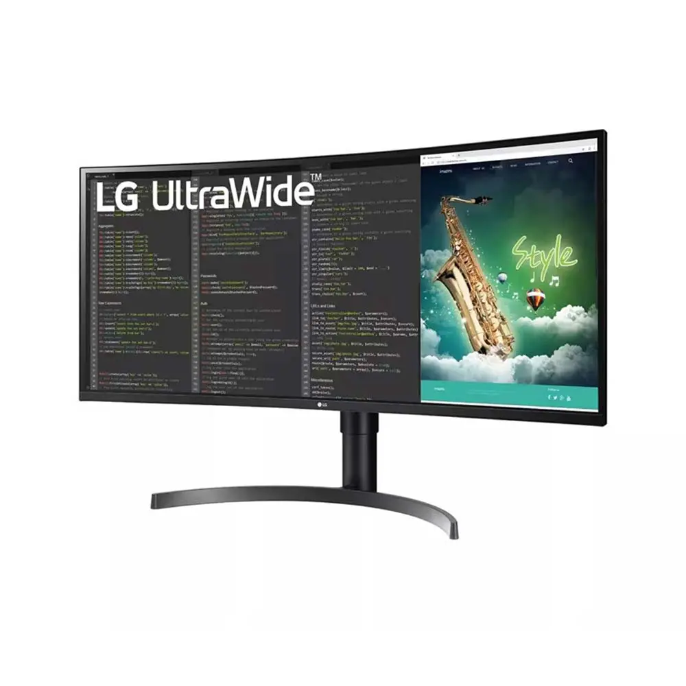 LG 35WN75C B 35 inch QHD Ultrawide Curved Monitor