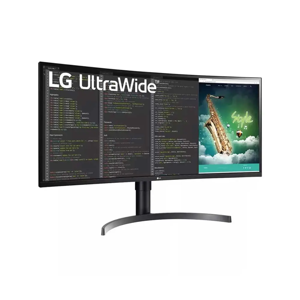 LG 35WN75C-B 35 inch QHD Ultrawide Curved Monitor - Image 4