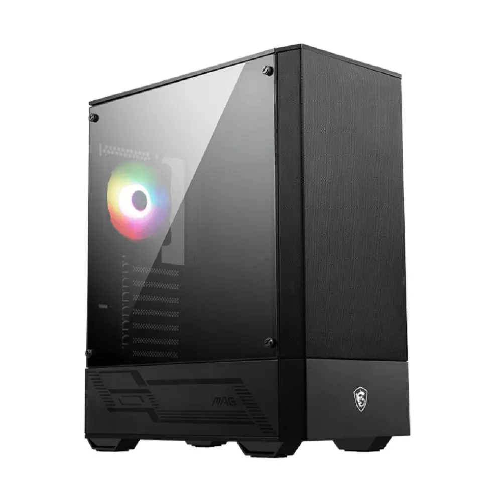 MSI MAG FORGE 111R Mid-Tower Gaming Cabinet – Black