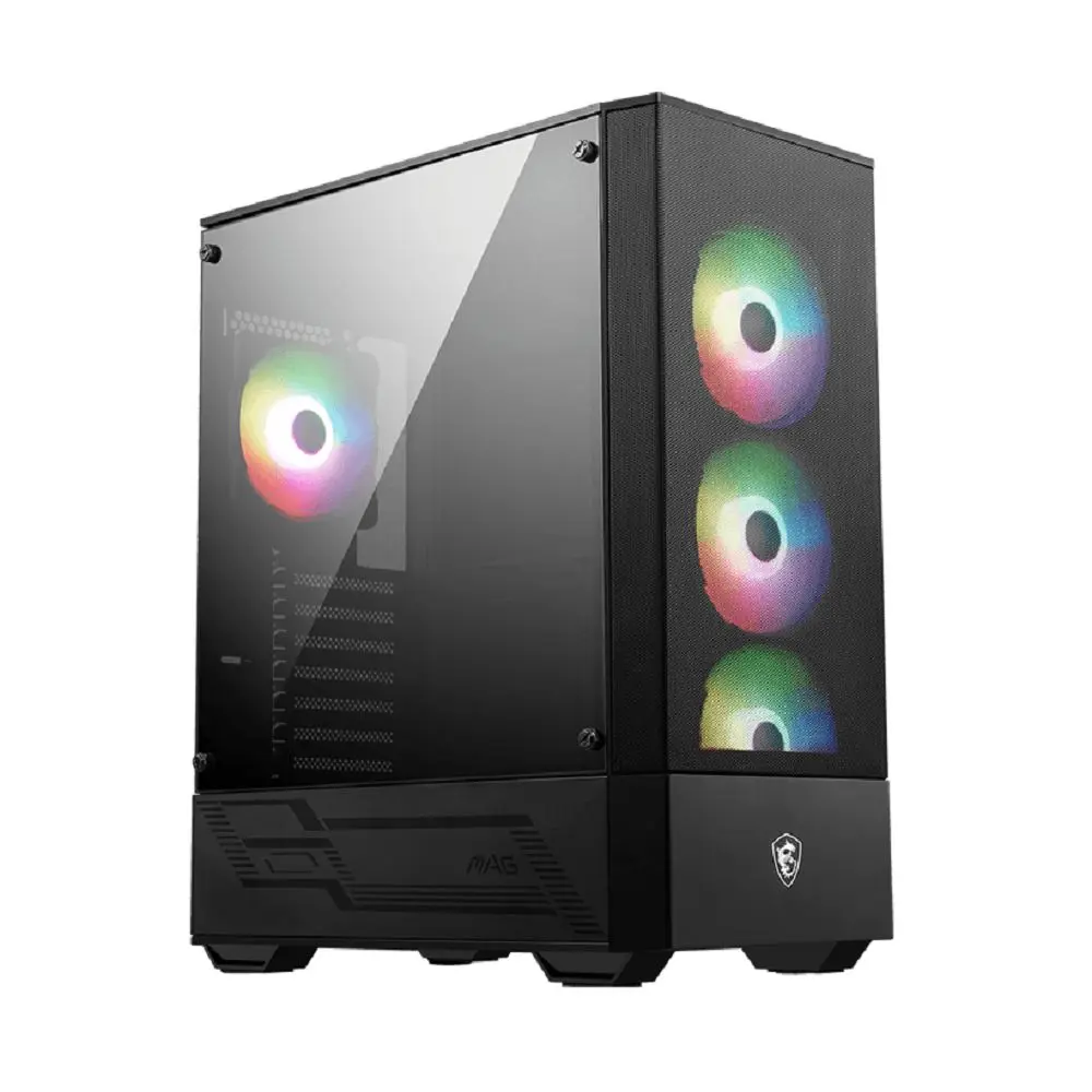 MSI MAG FORGE 112R Mid-Tower Gaming Cabinet – Black