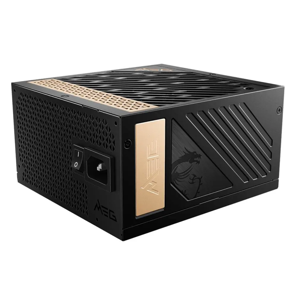 MSI MEG Ai1300P PCIE5 1300 Watt Fully Modular 80 PLUS Platinum SMPS