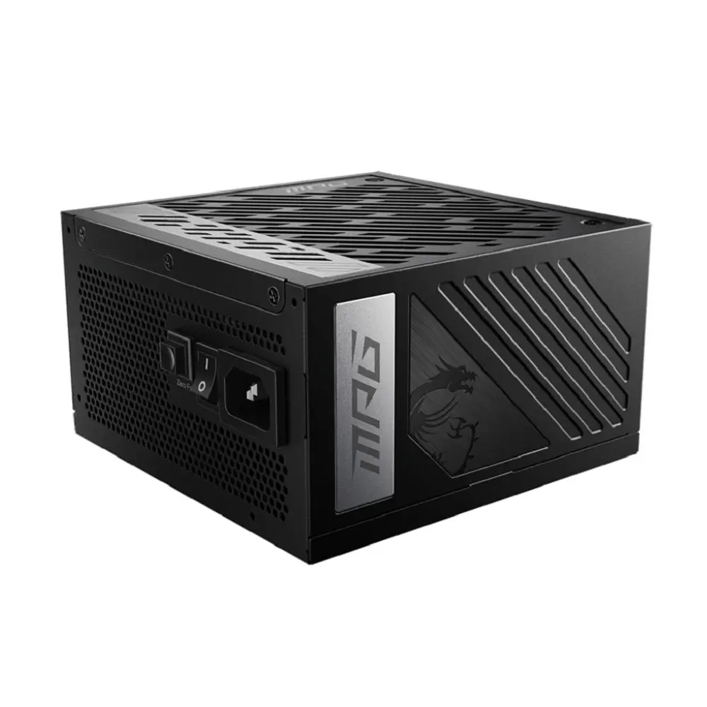MSI MPG A1000G PCIE5 1000 Watt Fully Modular 80 Plus Gold SMPS