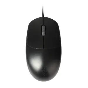 Rapoo N100 Ambidextrous USB Wired Mouse Black