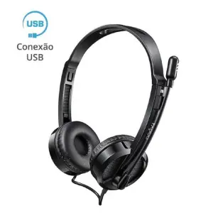 Rapoo H120 Wired Stereo Headphone Black