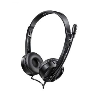 Rapoo H120 Wired Stereo Headphone - Black-1