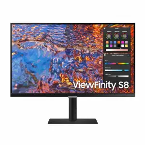 Samsung ViewFinity S8 LS27B800P 27 Inch 4K UHD Monitor Black