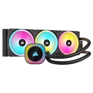 Corsair Icue Link H150i Rgb Aio 360mm Black Cpu Liquid Cooler