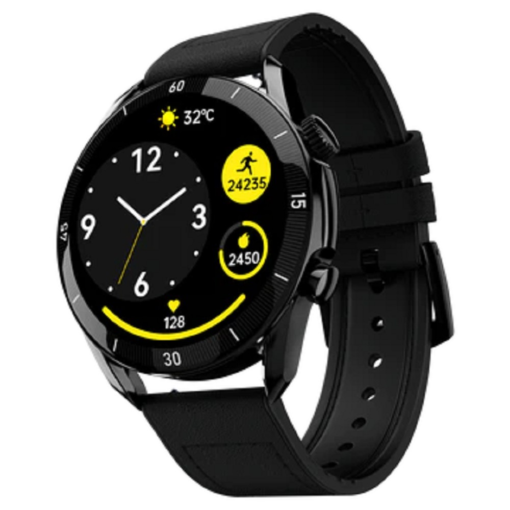 Fossil Hybrid Smartwatch Hr Charter Black Leather Ftw7011