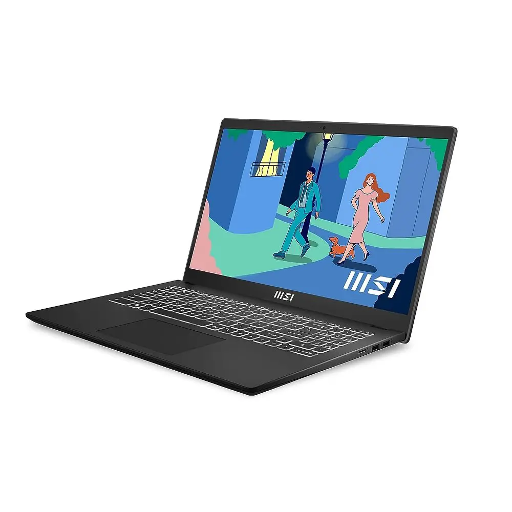 MSI Modern 15 B11M 063IN Laptop 15.6 inch IPS Display Core i3 11th Gen 8GB DDR4 RAM 512GB SSD Backlit Keyboard