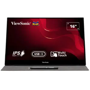 Viewsonic Td1655 16 Inch Touch Screen Monitor