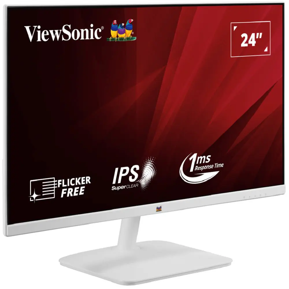 Viewsonic Va2432-h-w 24-inch Three-sided Frameless Design Ips Monitor 01