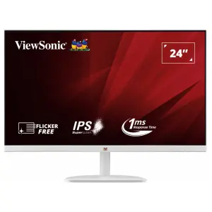 Viewsonic Va2432-h-w 24-inch Three-sided Frameless Design Ips Monitor