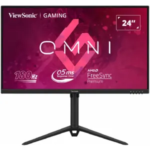 Viewsonic Vx2428j 24 Inch 180hz Fast Ips Full Hd Gaming Monitor with Ergonomically Designed Stand