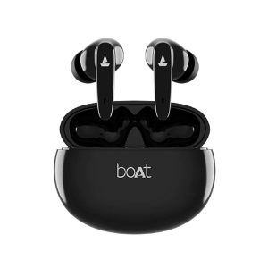 Boat Airdopes 183 Wireless Earbuds Carbon Black