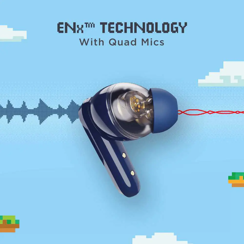 Boat Airdopes 191g Wireless Earbuds Sports Blue 02
