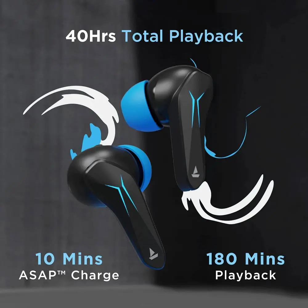 Boat Immortal 121 Bluetooth Gaming Earbuds Black Sabre 05
