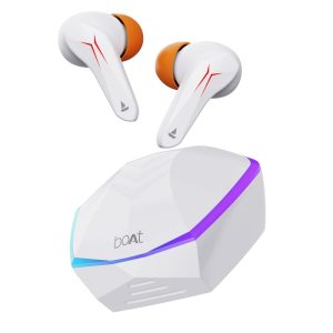 Boat Immortal 121 Bluetooth Gaming Earbuds White Sabre