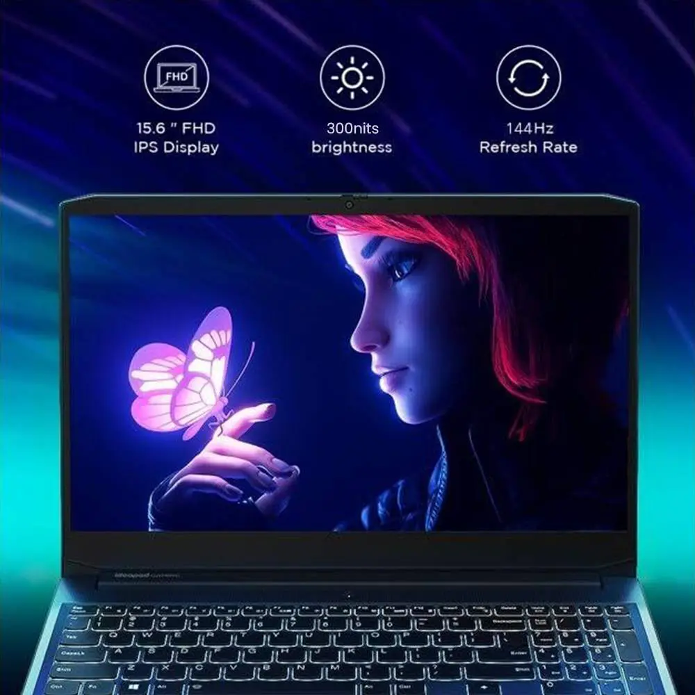 Lenovo IdeaPad Gaming 3 Laptop 15.6 inch FHD 144Hz Core i5 11th Gen 8GB DDR4 RAM 512GB SSD GeForce RTX 2050 4GB Graphics